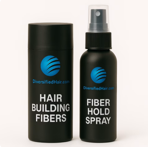 Hair Fibers + Fiber Hold Spray Bundle