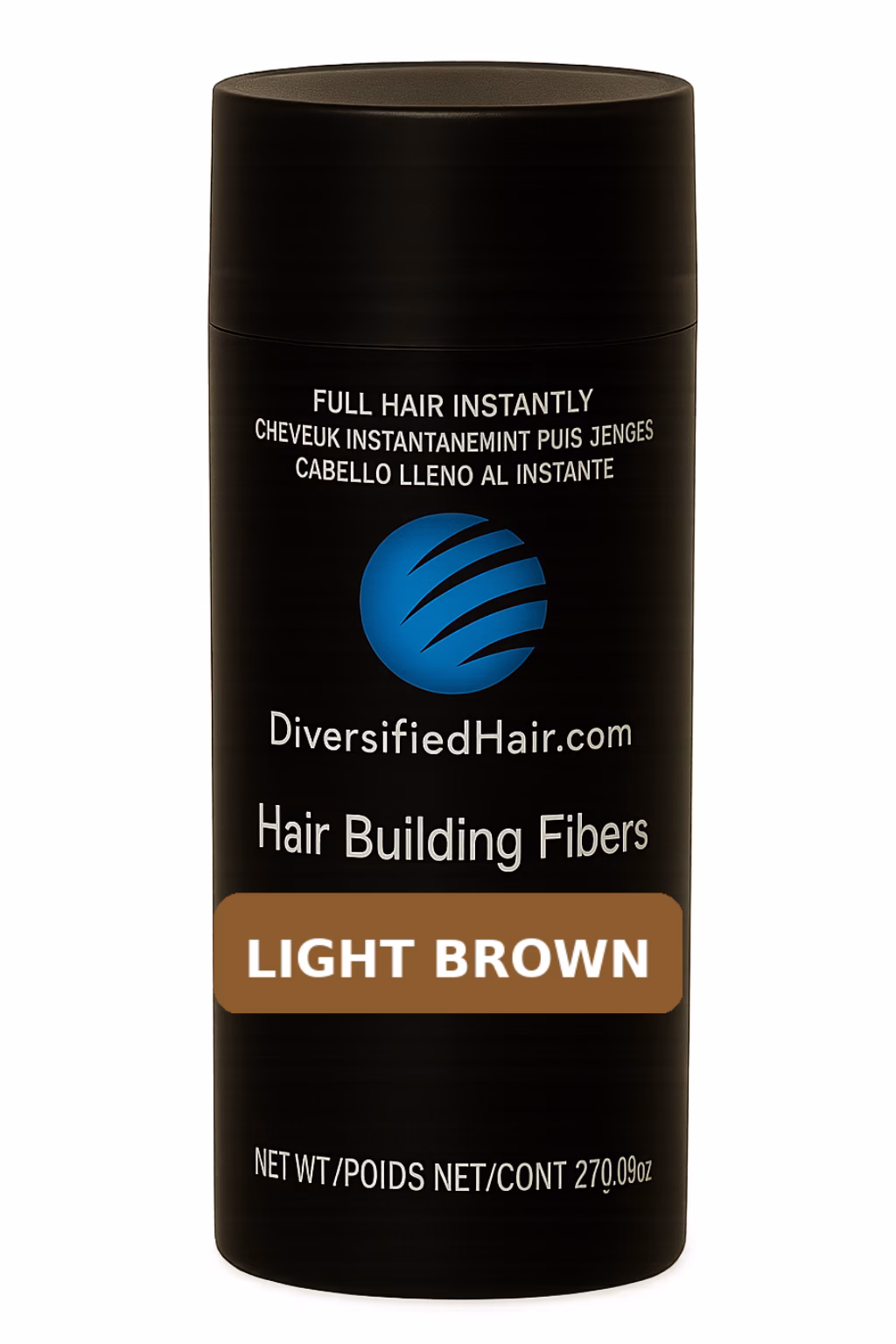Light Brown Keratin Hair Building Fibers 27.5g