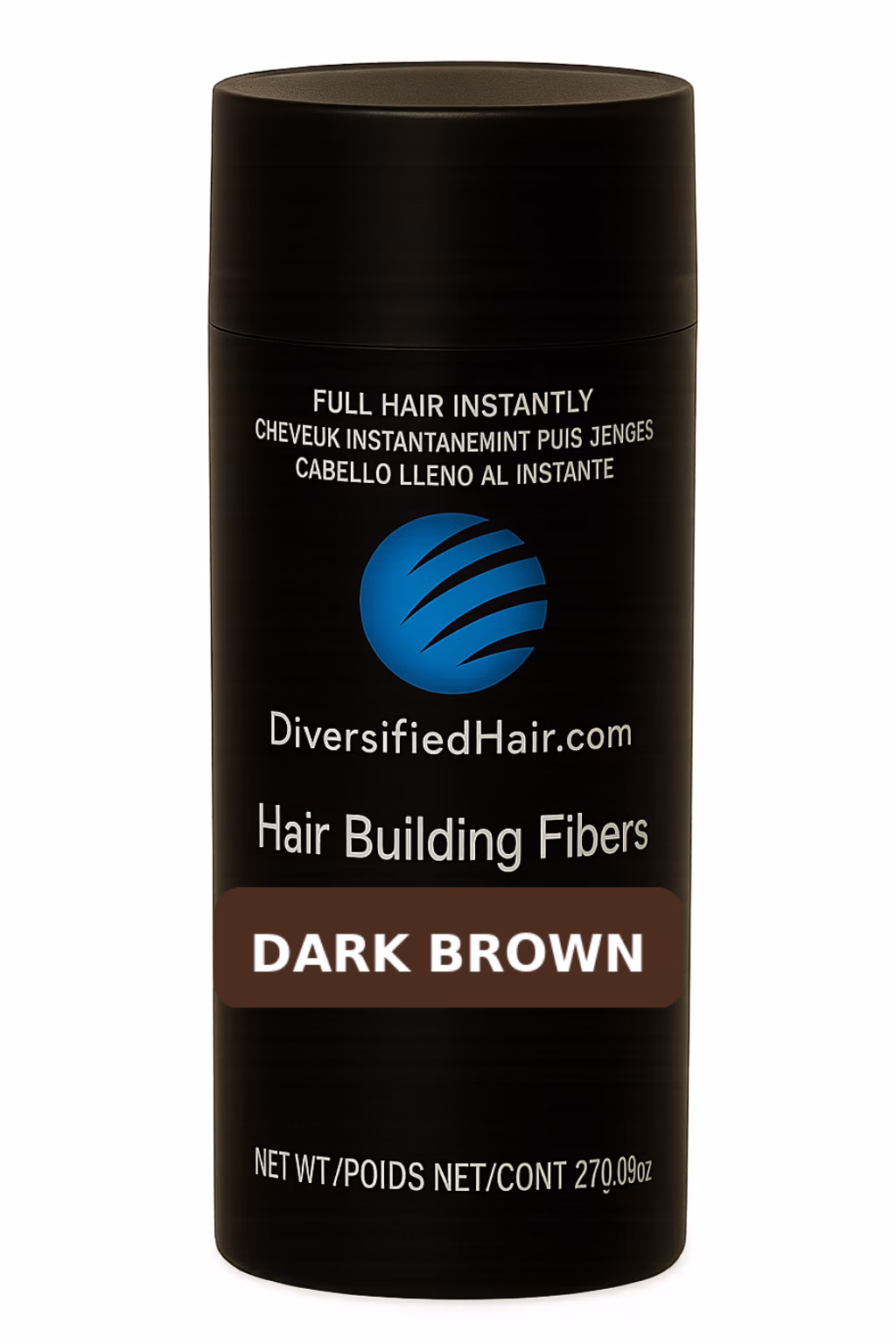 Dark Brown Keratin Hair Building Fibers 27.5g