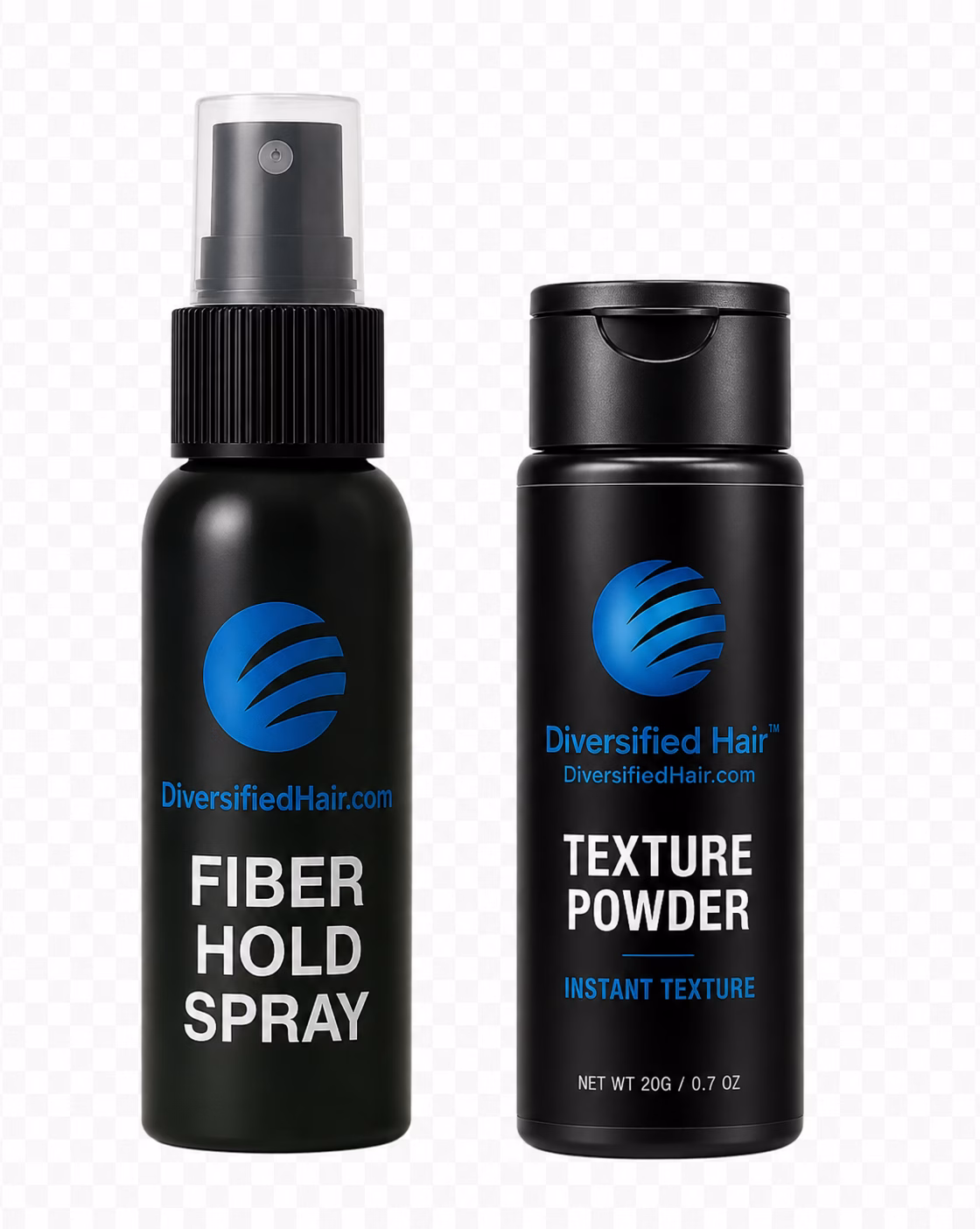 Fiber Hold Spray + Hair Texture Powder (20g Sprinkle Bottle) Bundle