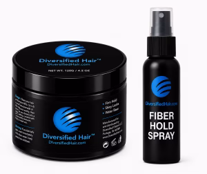 Fiber Hold Spray + Hair Pomade Bundle
